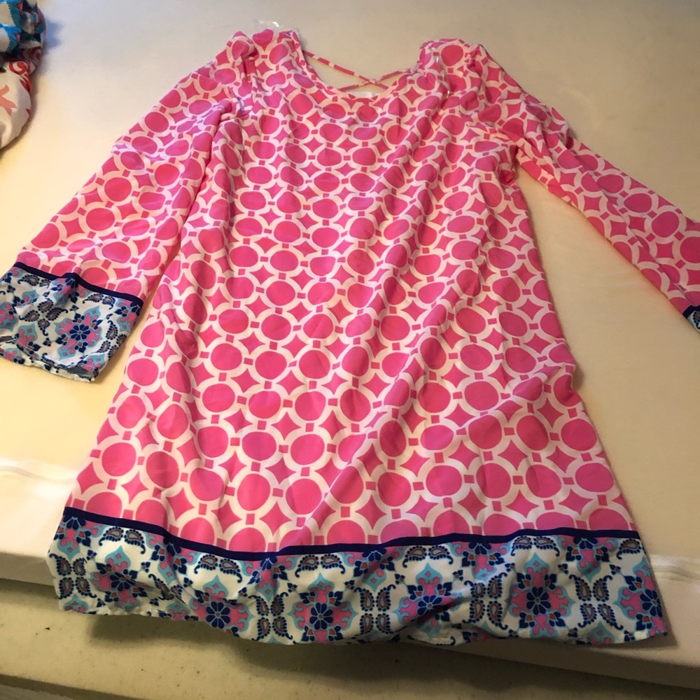 Peach Love Pretty Chiffon Dress